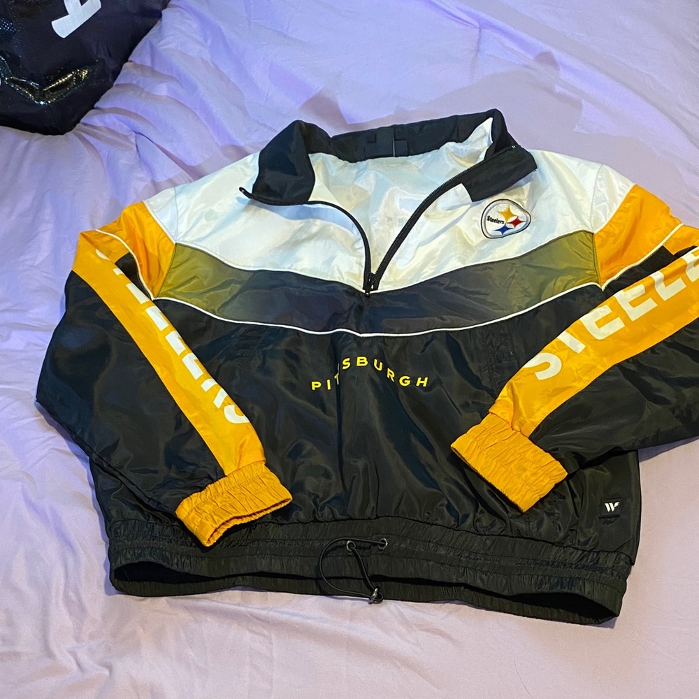 Women's Jacket - Black, Yellow, White